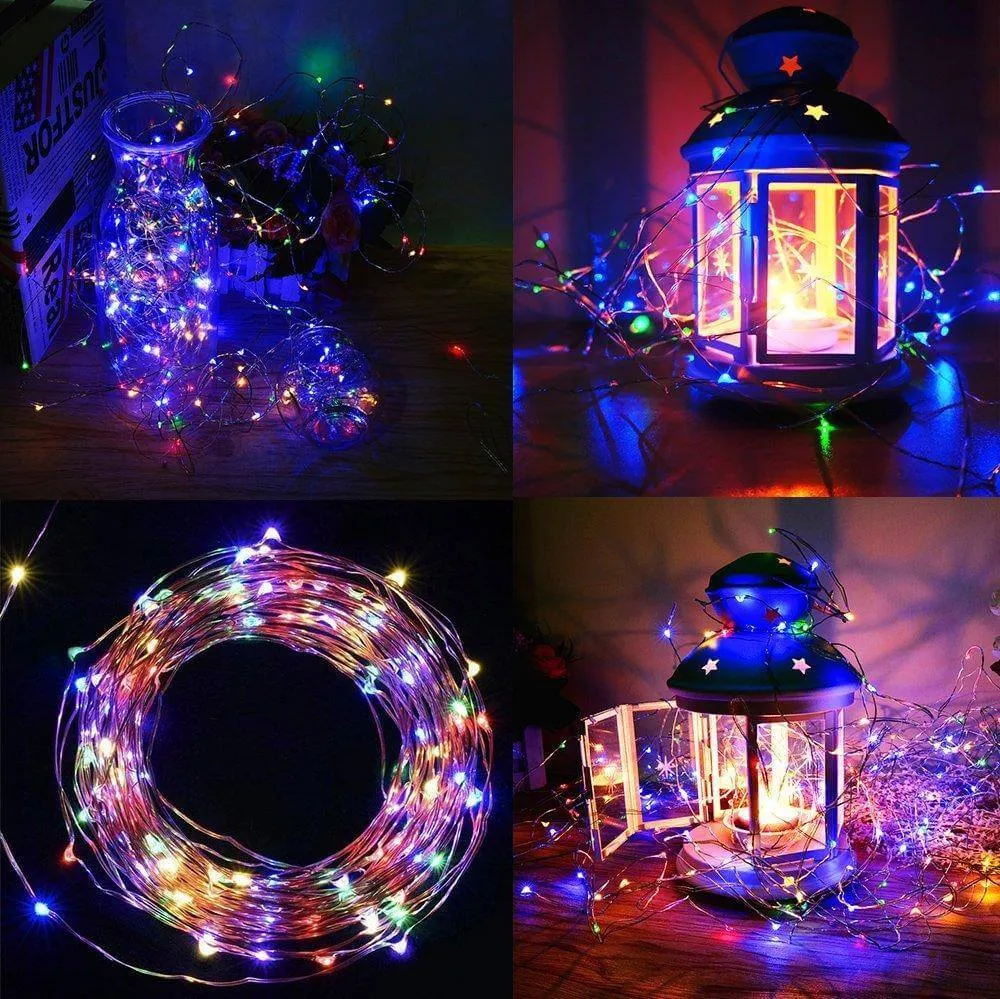 100 LED Solar Fairy Light