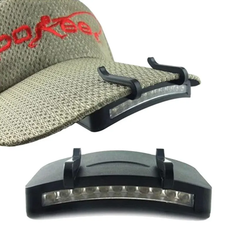 11 LED Clip-On Hat Headlamp