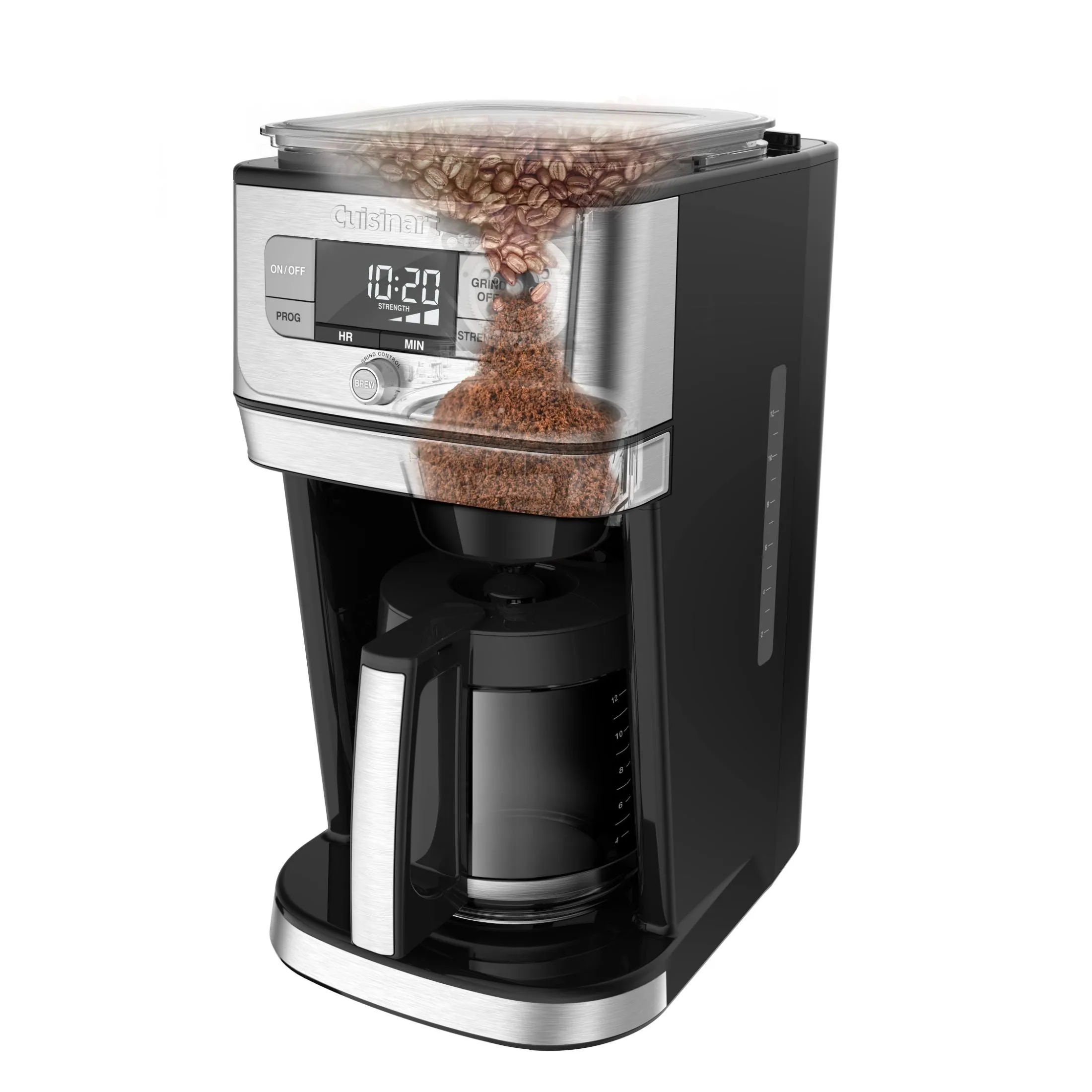 12-Cup Fully Automatic Burr Grind & Brew