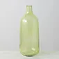 12.5" Glass Green Bottle