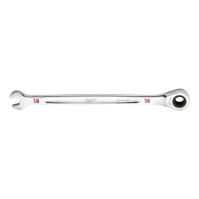 1/4 in. SAE Ratcheting Combination Wrench