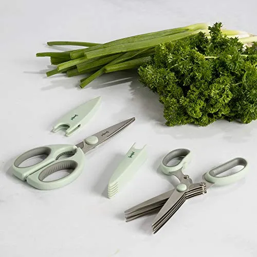 2-Piece Herb Shear Set with Guards