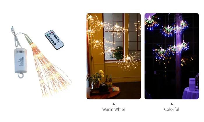 200LEDs Warm White Fairy Lights