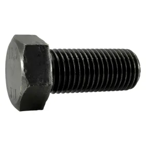 22mm-2.5 x 50mm Plain Class 10.9 Steel Coarse Thread Hex Cap Screws (2 pcs.)