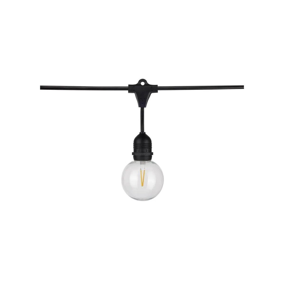 24Ft; LED String Light; Includes 12-G25 bulbs; 2200K; 120 Volts