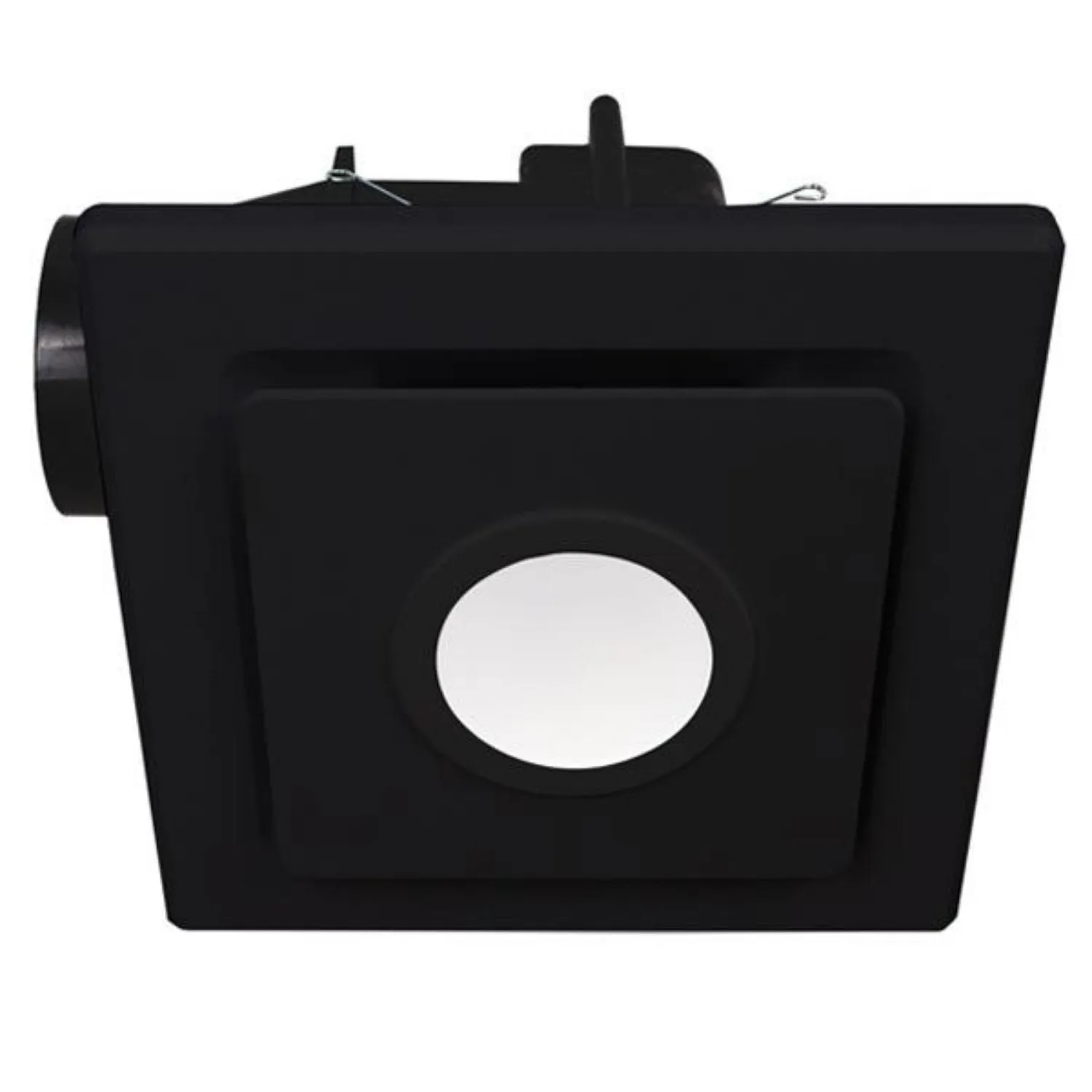 270/320m³/h Emeline II Bathroom Exhaust Fan w/ LED Light in Black/White (Round/Square)