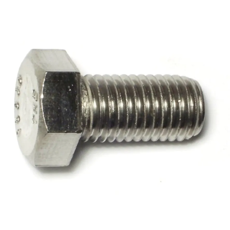 3/4"-10 x 1-1/2" 18-8 Stainless Steel Coarse Thread Hex Cap Screws (3 pcs.)