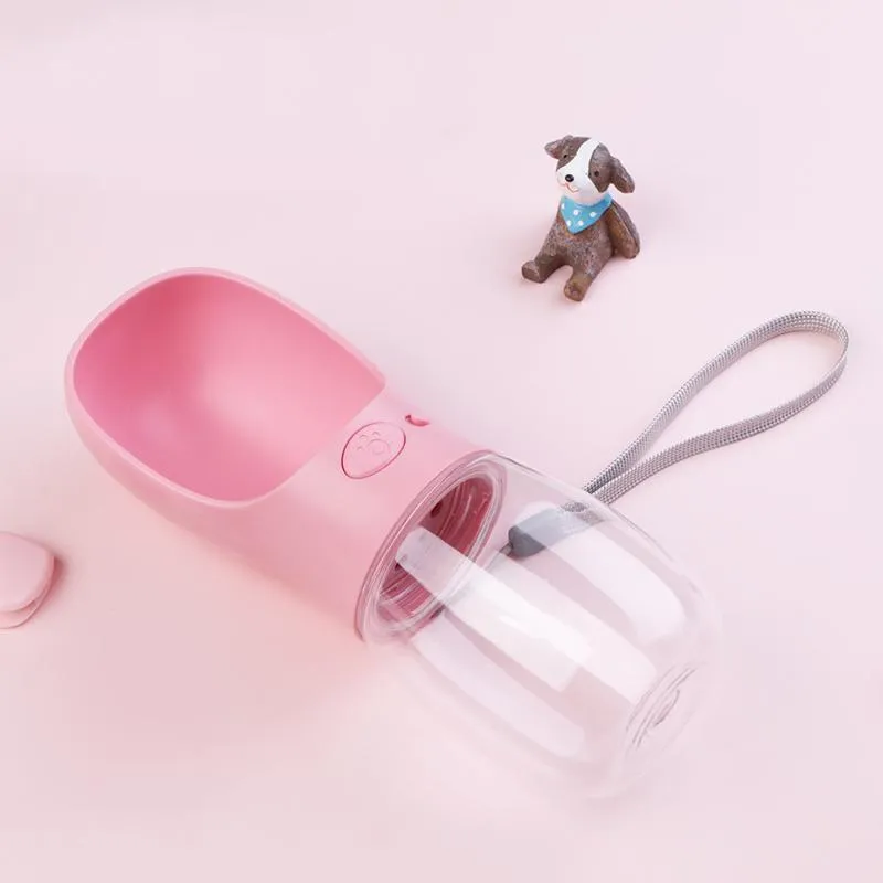 350mL Portable Pet Dog Water Bottle