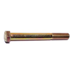 3/8"-24 x 3-1/2" Zinc Grade 8 Hex Cap Screws (25 pcs)