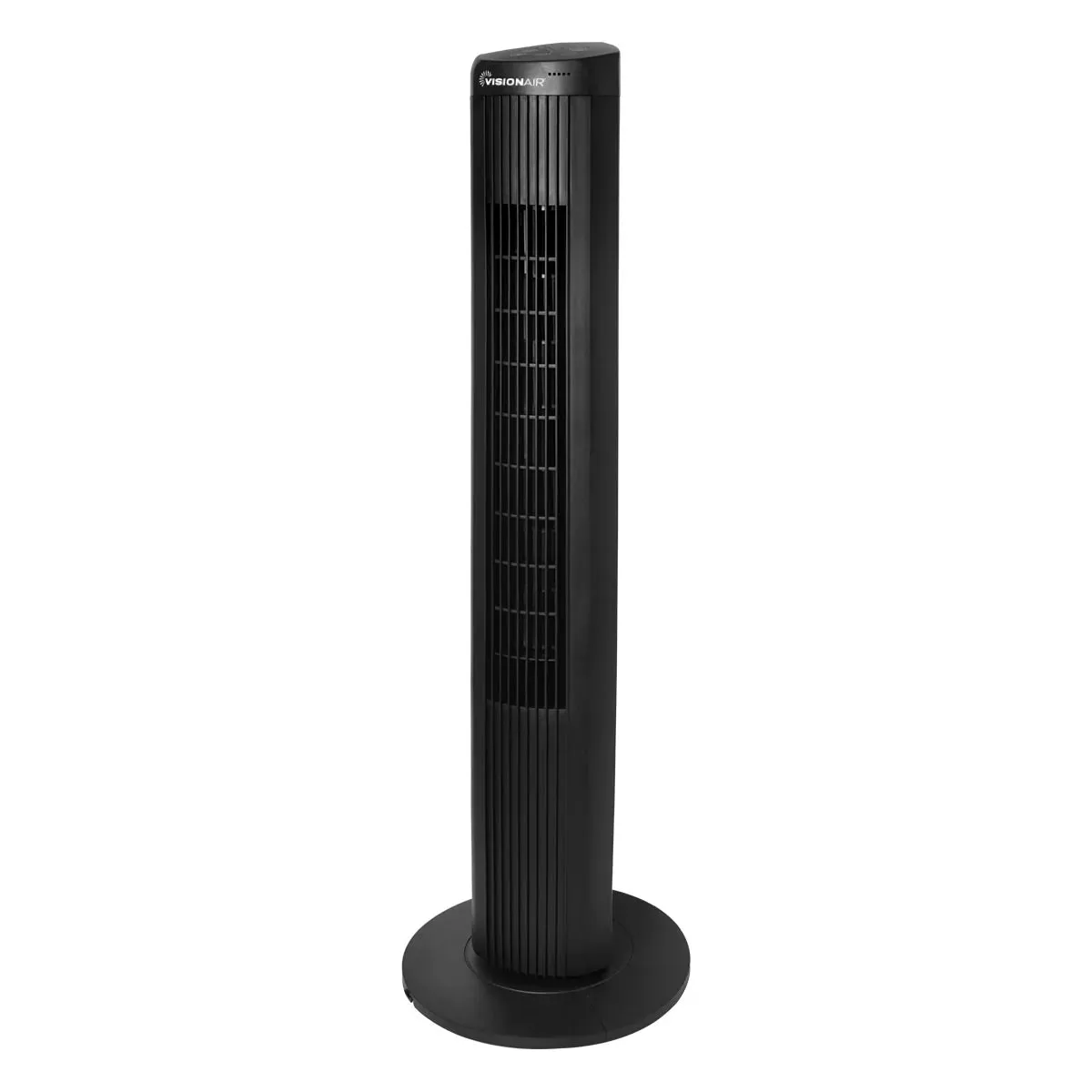 40-inch Oscillating Digital Tower Fan with Remote - Black