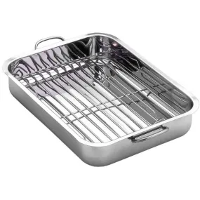 40cm Roasting Pan with Stainless Steel Rack