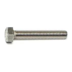 5mm-0.8 x 30mm Stainless A2-70 Steel Coarse Thread Hex Cap Screws