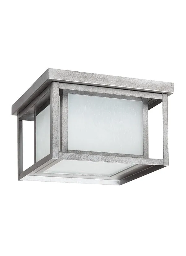 79039-12, Two Light Outdoor Ceiling Flush Mount , Hunnington Collection