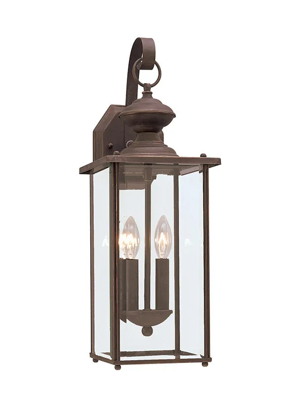 8468-12, Two Light Outdoor Wall Lantern , Jamestowne Collection