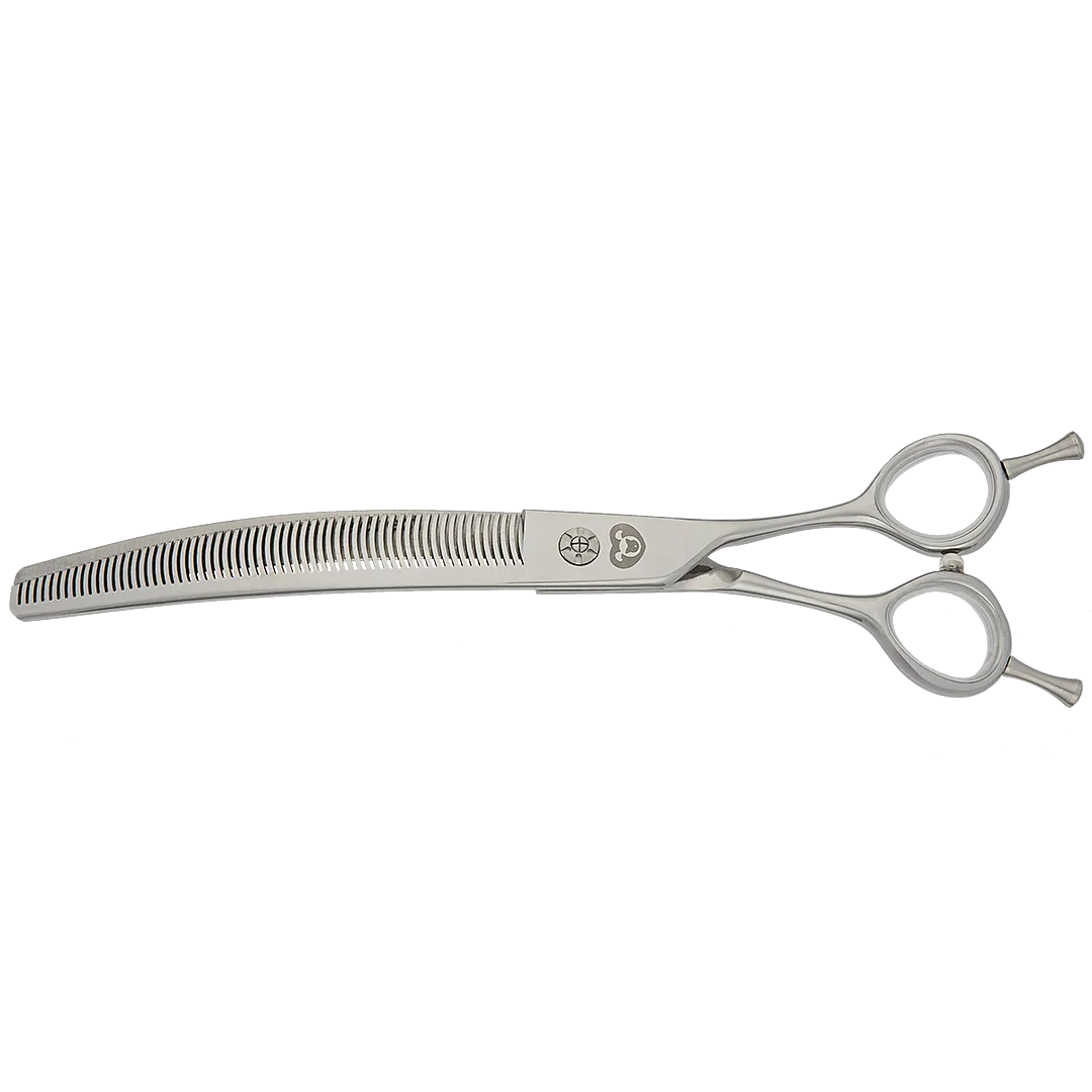 8" 60T Curved Blender Thinner Shear by PetStore.Direct