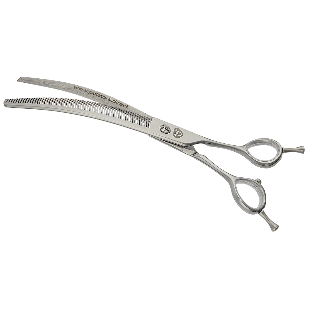 8" 60T Curved Blender Thinner Shear by PetStore.Direct