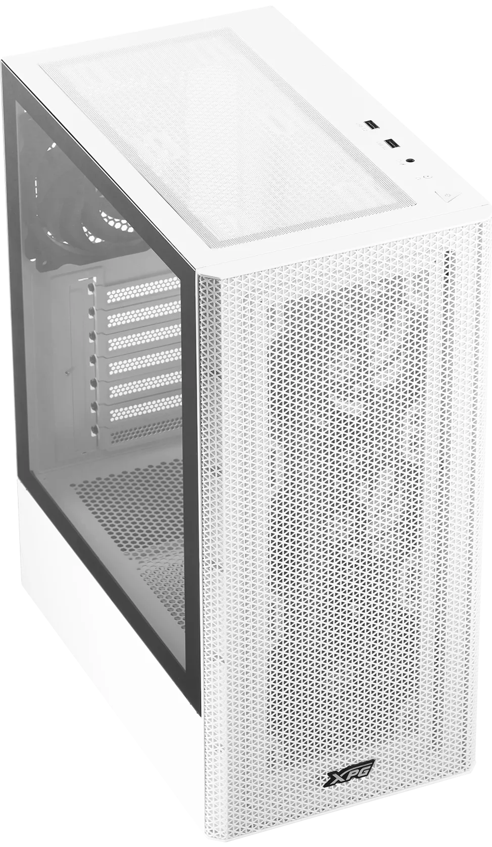 ADATA XPG VALOR MESH COMPACT White 白色 ATX Case (預裝4把PWM風扇)