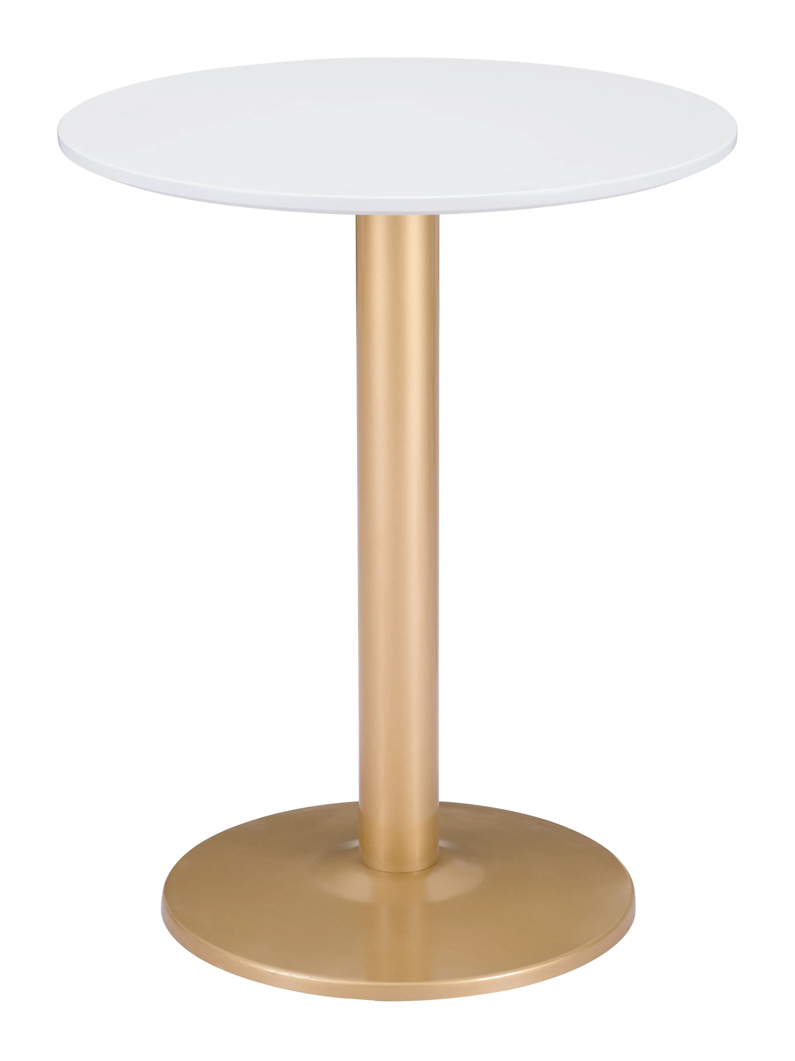 Alto Bistro Table White & Gold