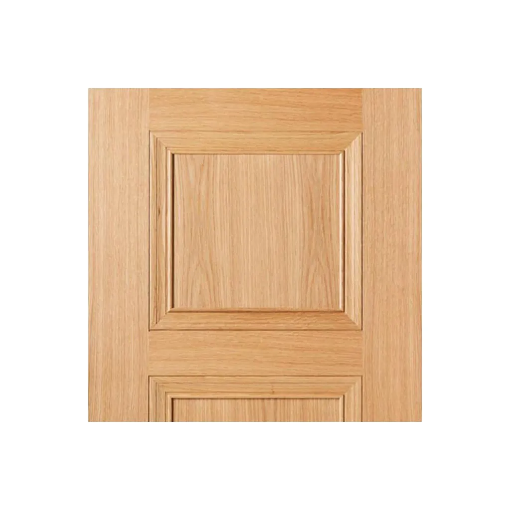 Amsterdam 3 Panel Oak Fire Internal Door Pair - 1/2 Hour Fire Rated - Prefinished