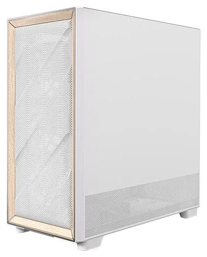 ANTEC FLUX White 白色 Tempered Glass Mid-Tower E-ATX Case 支援背插式主機板