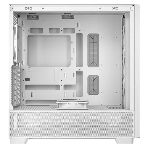 ANTEC FLUX White 白色 Tempered Glass Mid-Tower E-ATX Case 支援背插式主機板