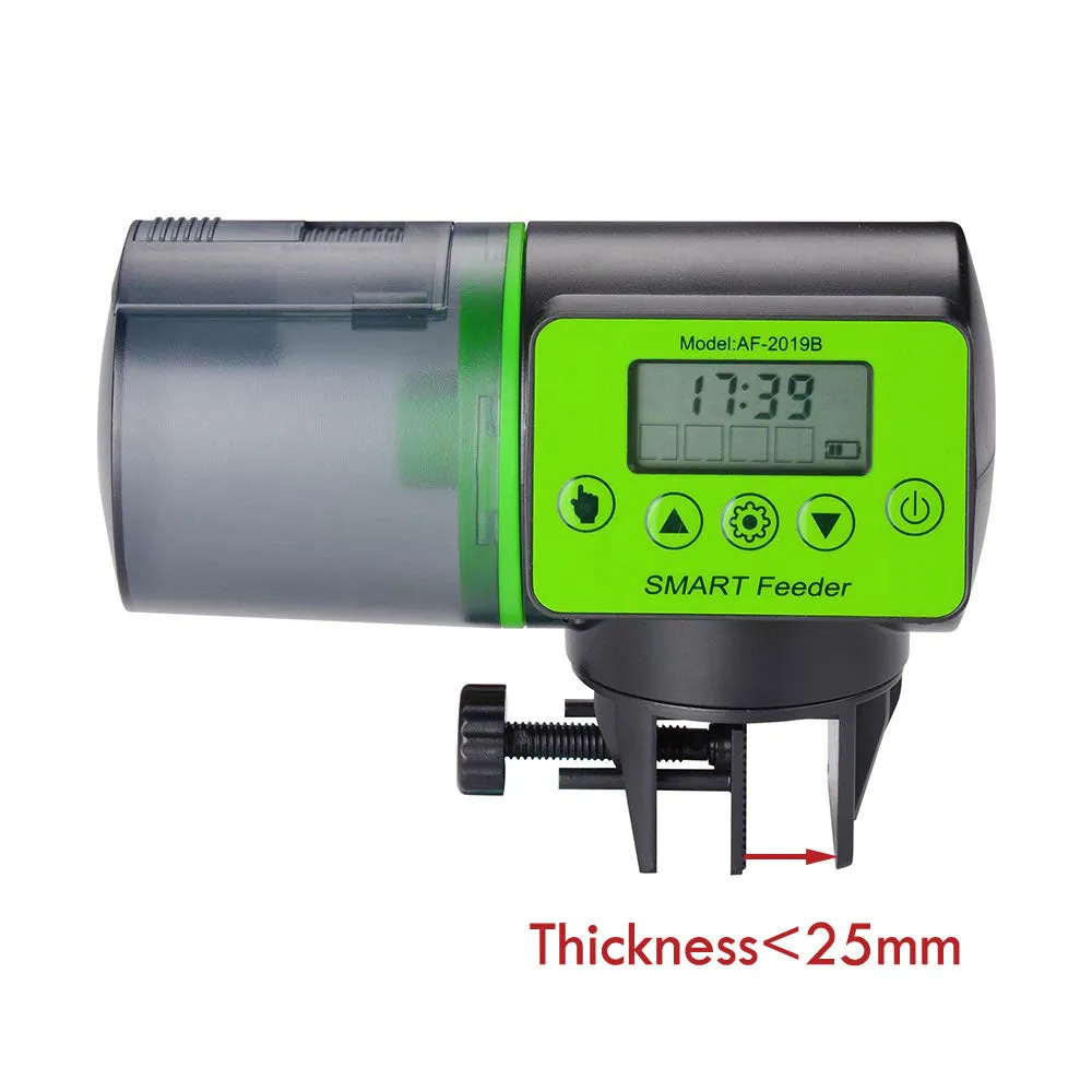 AquaBasik Automatic Fish Feeder 200ml LCD Timer