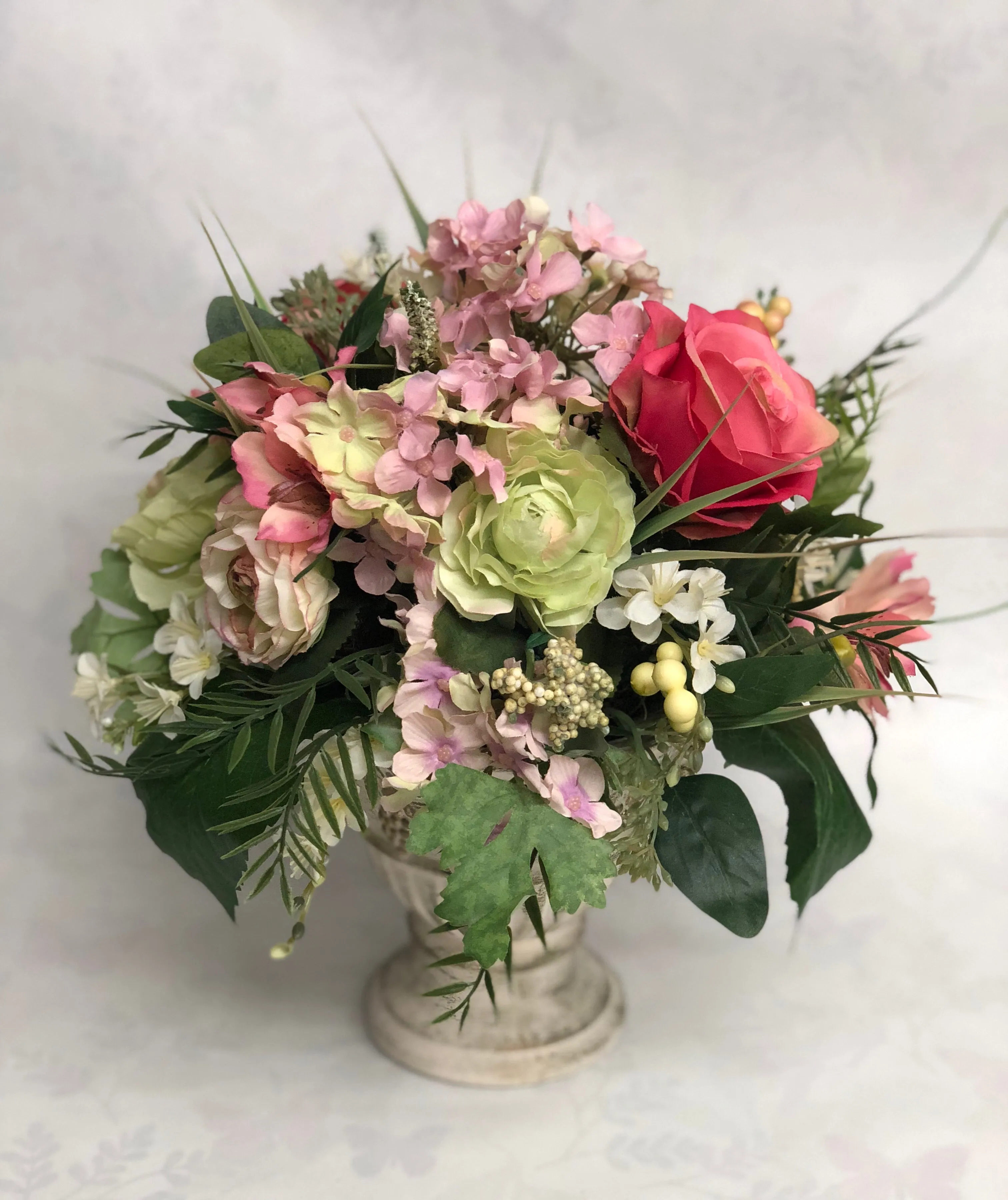 Artificial arrangement- Victorian Romance