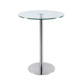 Audrey Round Glass Table