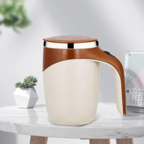 Automatic stirring coffee cup for easy use