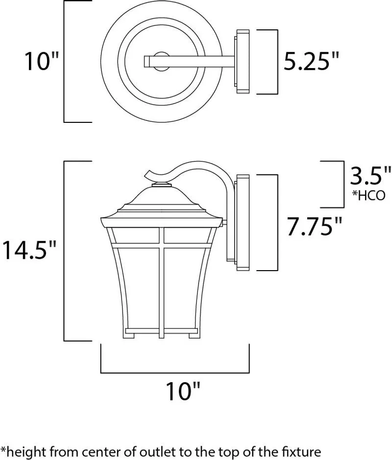 Balboa DC Outdoor Wall Sconce