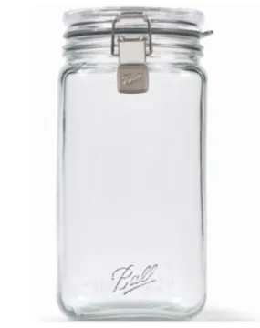 Ball 2133178 Latch Storage Jar, 10.3 Cup