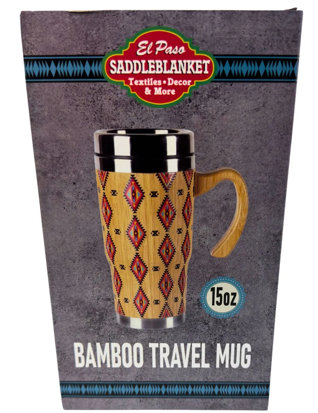 Bamboo Travel Mug, Design A