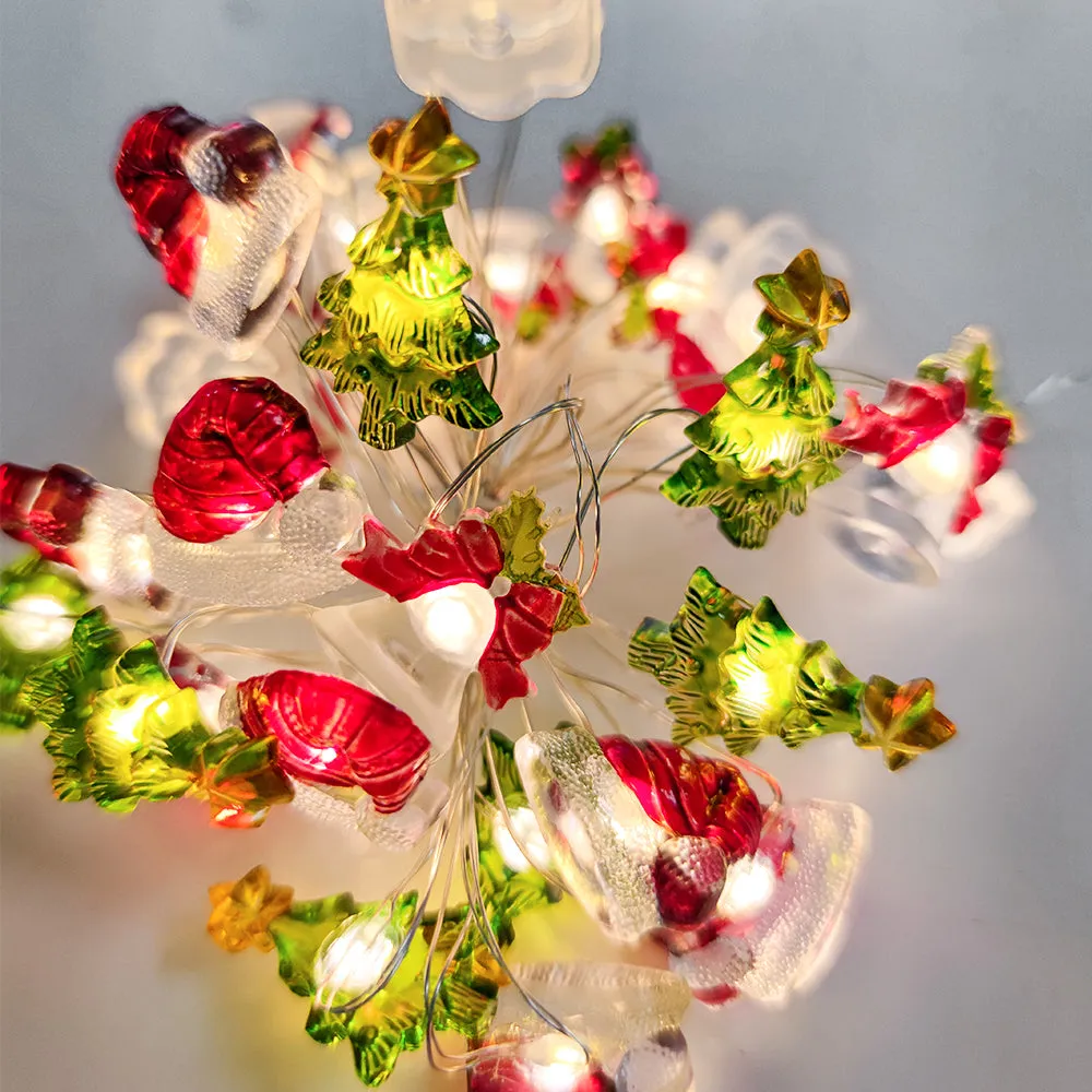 Battery-powered Mix and Match Christmas String Light  Decor