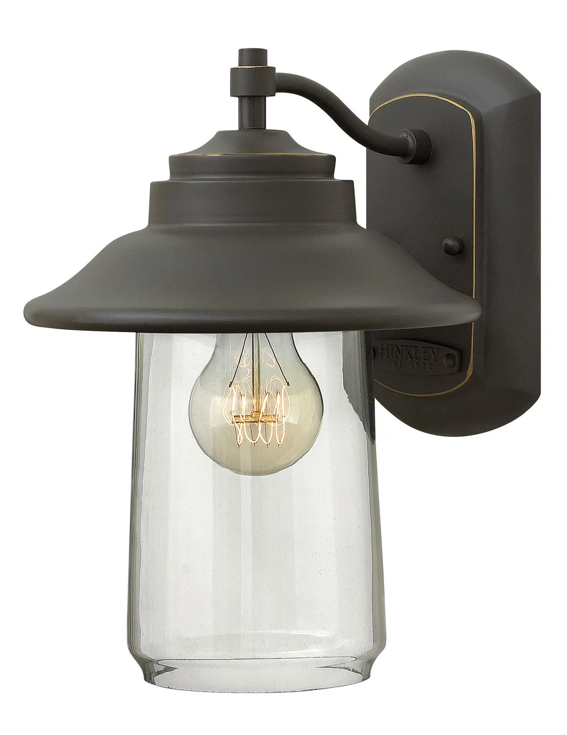 Belden Place Small Wall Mount Lantern in Oil Rubbed Bronze