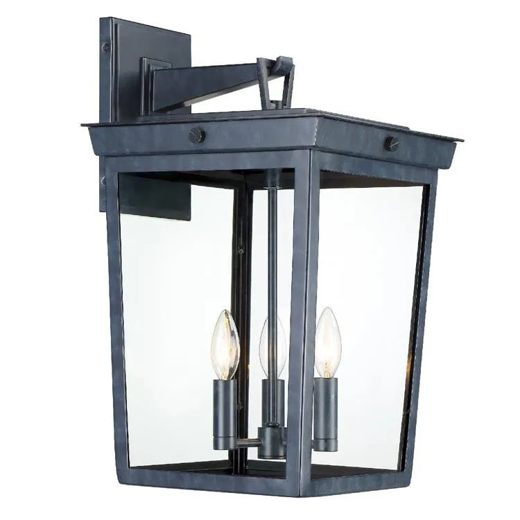 Belmont Three-Light Outdoor Wall Lantern