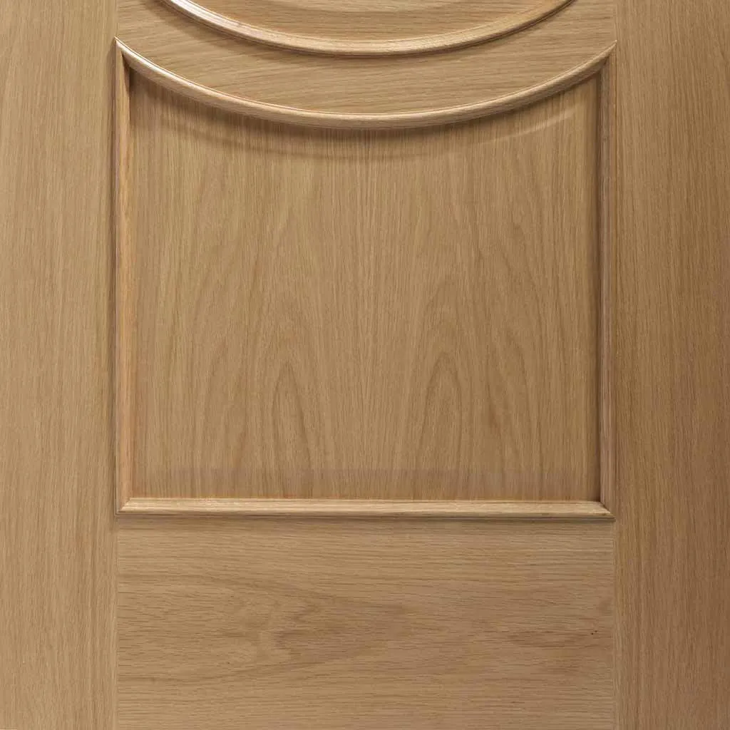 Bespoke Calabria Oak Glazed 2 Door Maximal Wardrobe and Frame Kit