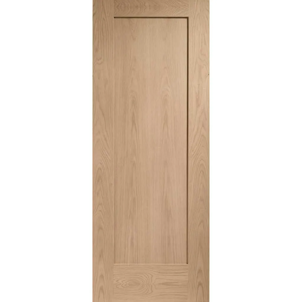 Bespoke P10 Oak 1 Panel 2 Door Maximal Wardrobe and Frame Kit