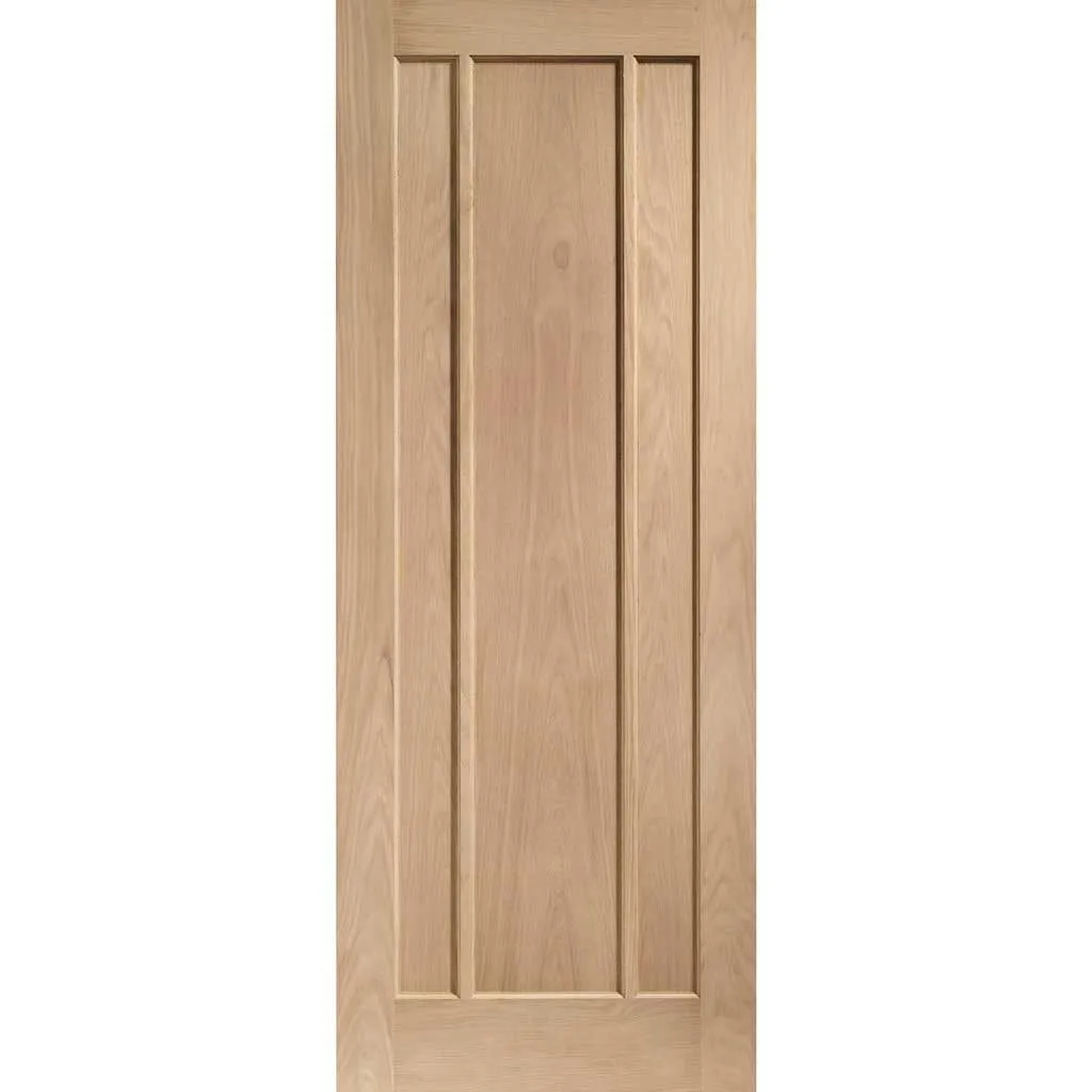 Bespoke Pass-Easi Worcester Oak 3 Panel - 4 Sliding Doors and Frame Kit - Prefinished