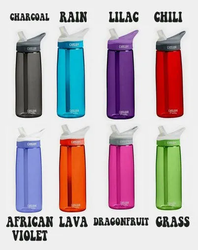 Big or Little Bow Monogram Camelbak Water Bottle