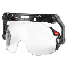 BOLT™ Eye Visor - Clear Dual Coat Lens (Compatible with Milwaukee® Safety Helmets)