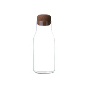 Borosilicate Glass Bottle 700ml with Cork Lid GL2910