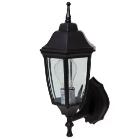 Boston Harbor DTDB Outdoor Lantern Dusk/Dawn, Black