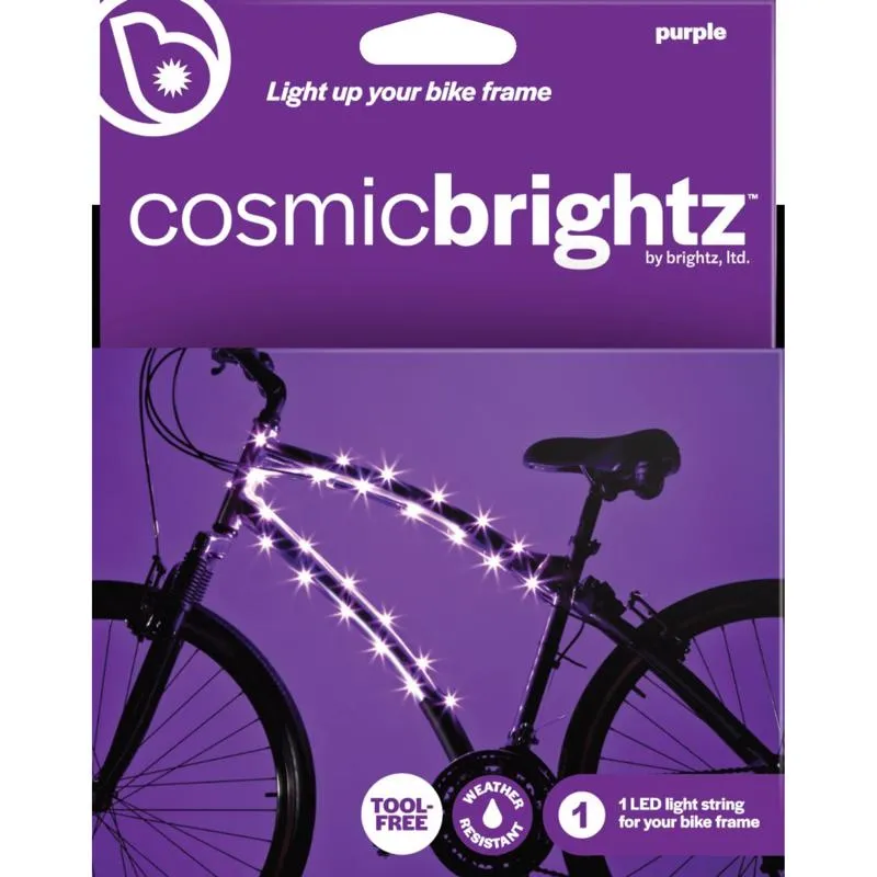 Brightz Cosmic Brightz Purple LED ABS Plastics 1 pk