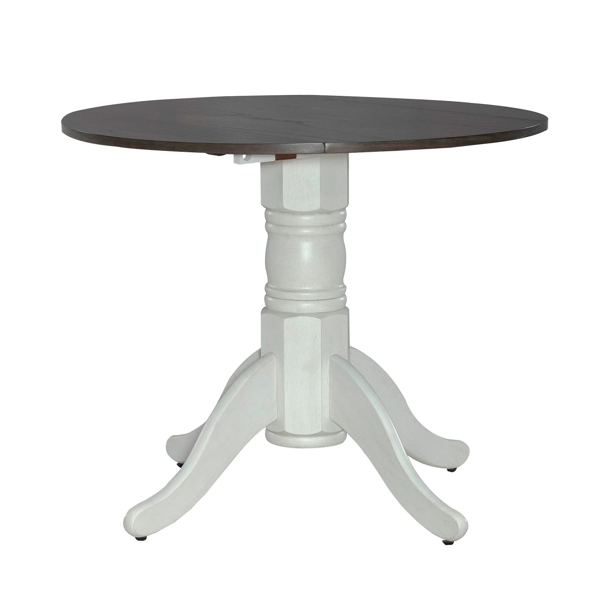 Brook Bay - Drop Leaf Table - White