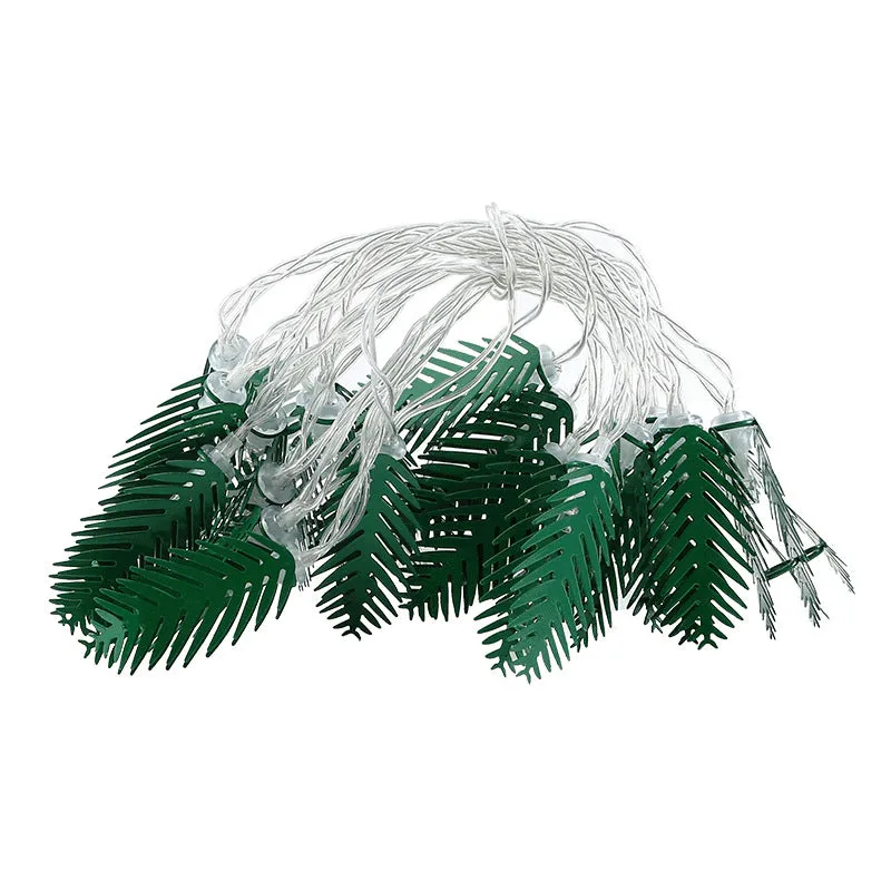 Bulk 10Ft Pine Needles String Pre-lit Garland Lights with Led 20 Lights Wholesale