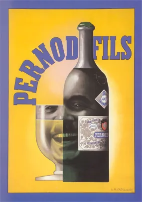 BV-268 Pernod Fils Ad - Vintage Image