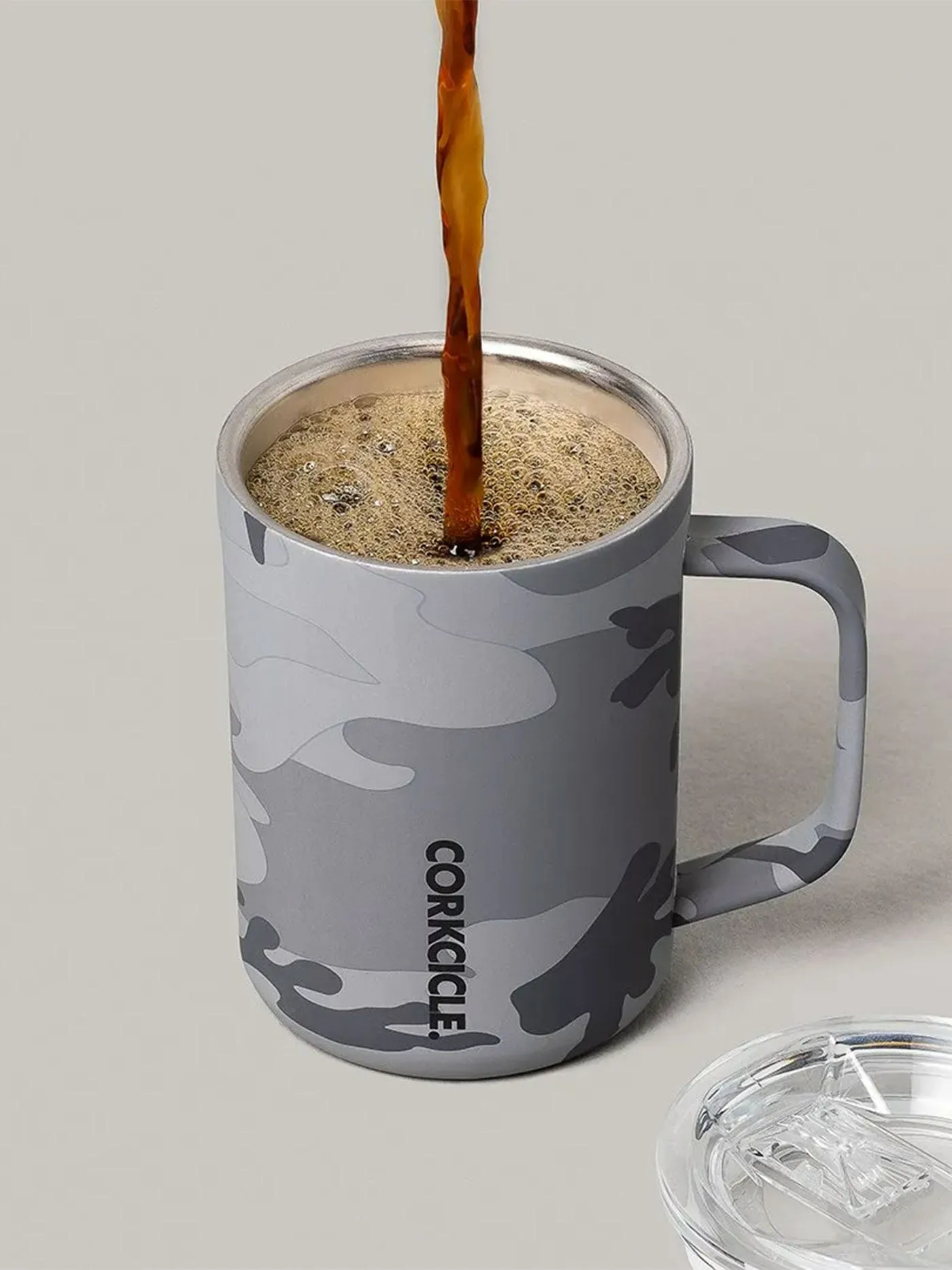 Camo 16oz Grey Camo Coffee Mug