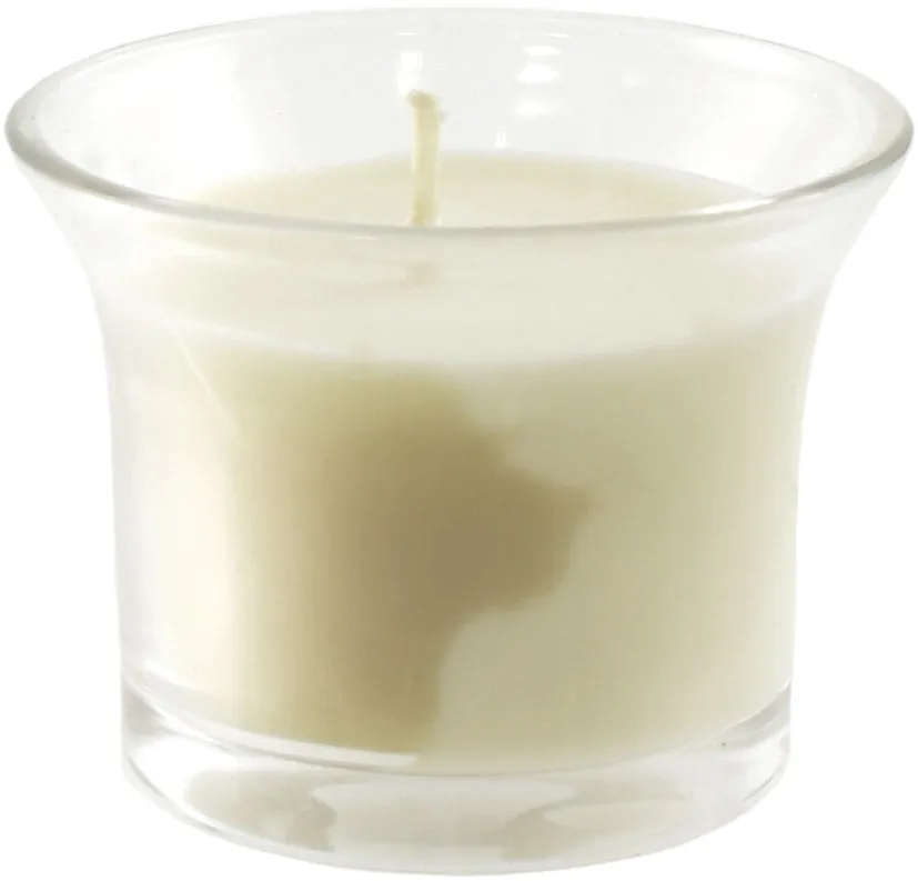 Candle Filled Glass Votive Cup (2.5")