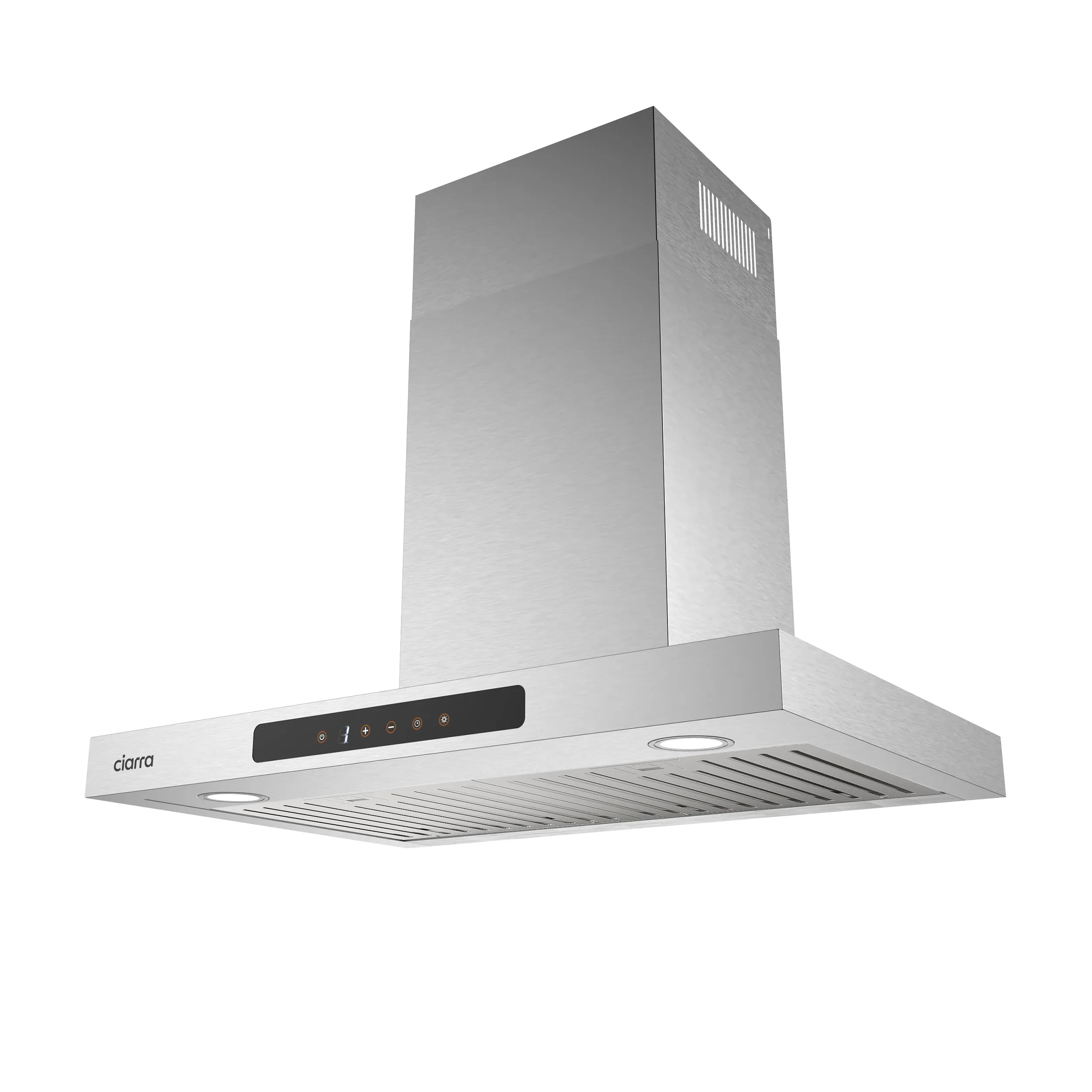 CIARRA 29 Inch Wall Mount Range Hood With 3-Speed Extraction CAS75102-OW