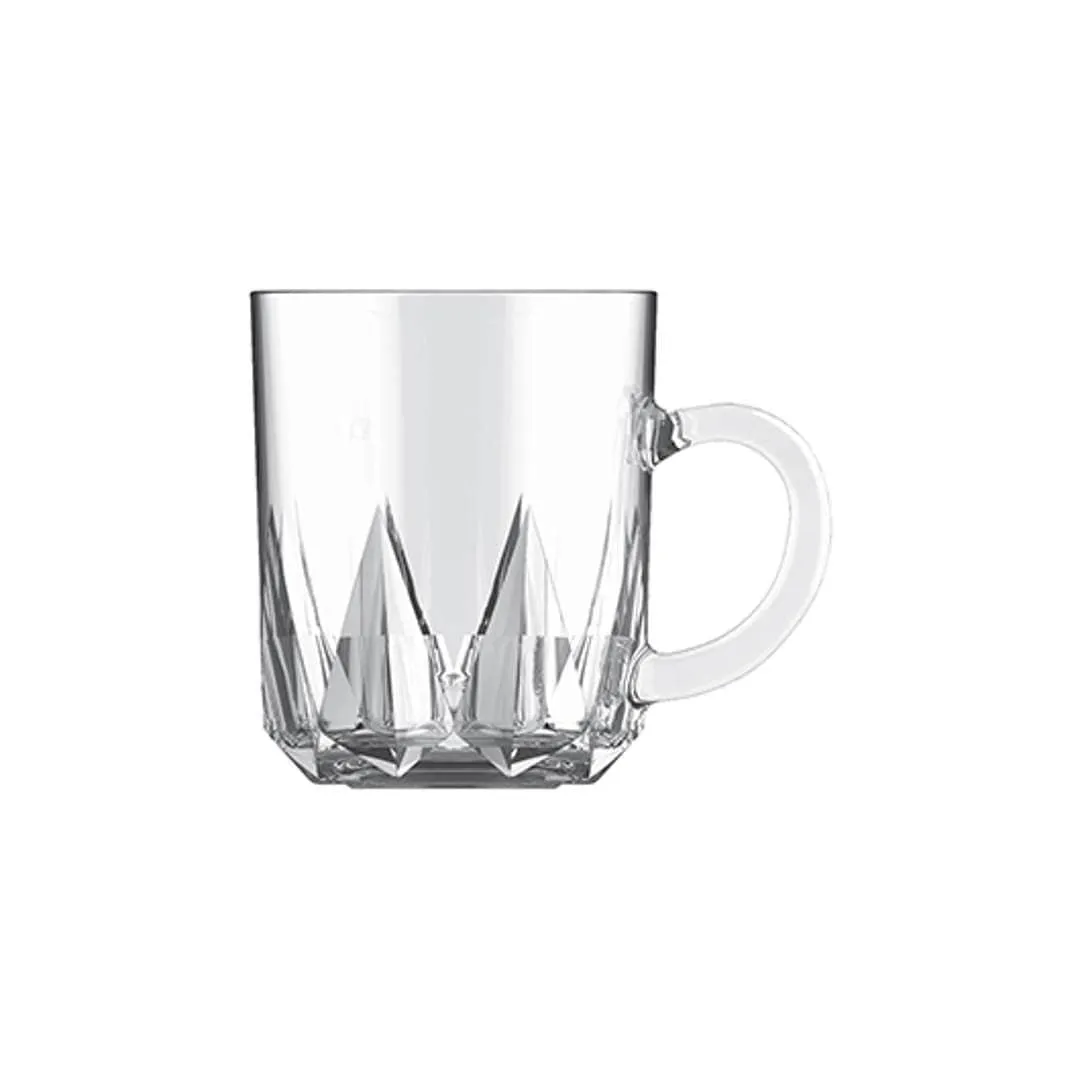 City Glass 6 Piece Monto Mug Coffee 70 ml